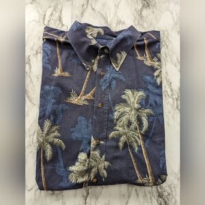Men's Casual Button Down Shirt size 2XL
